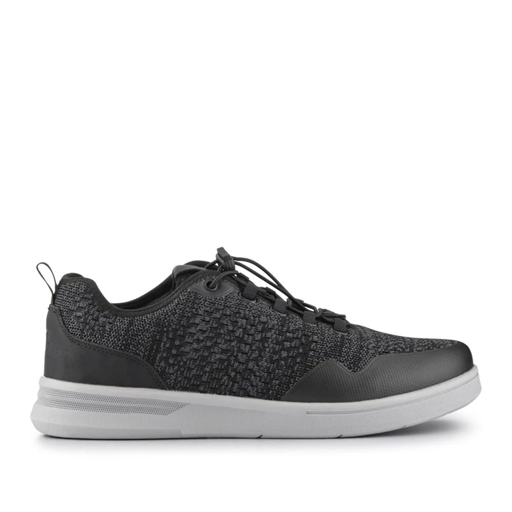 Bungee-Laced Memory Foam Shoes - BOJIE41027 / 327 404 - Black - Image 3