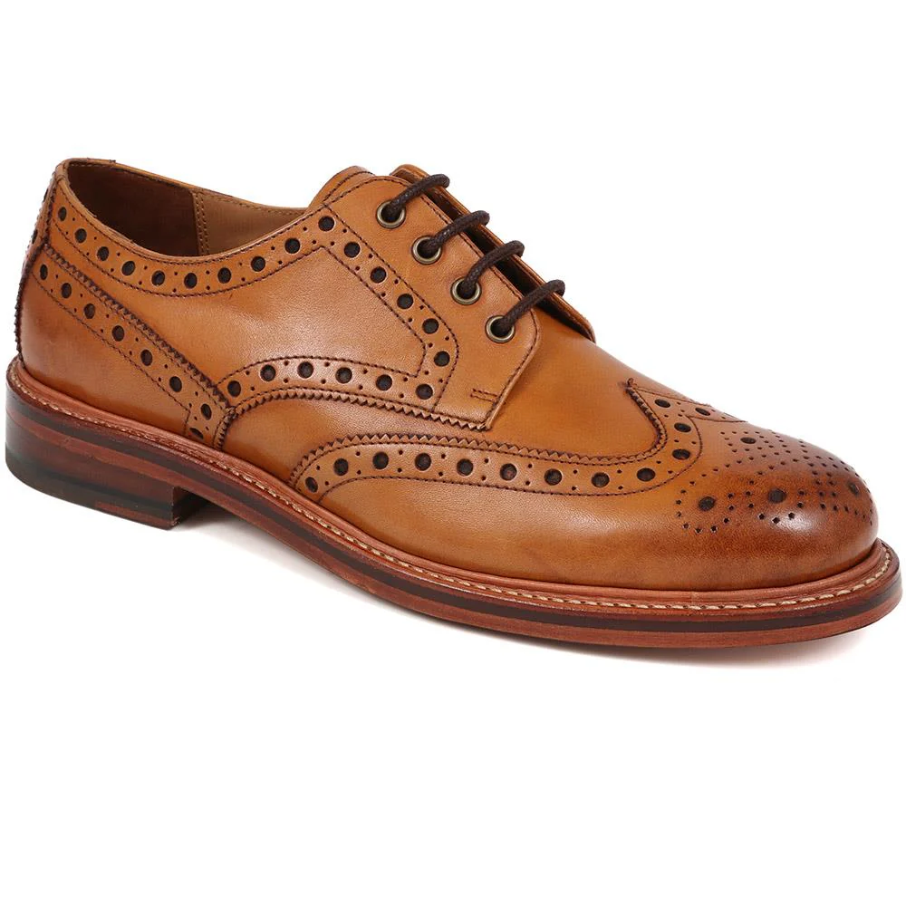 Bushwick Goodyear Welted Leather Brogues - BUSHWICK / 319 886 - Image 2