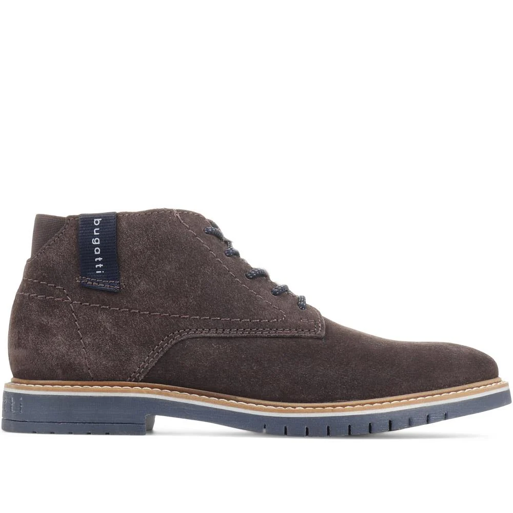 Caj Leather Chukka Boots - BUG36504 / 322 879 - Dark Grey - Image 2