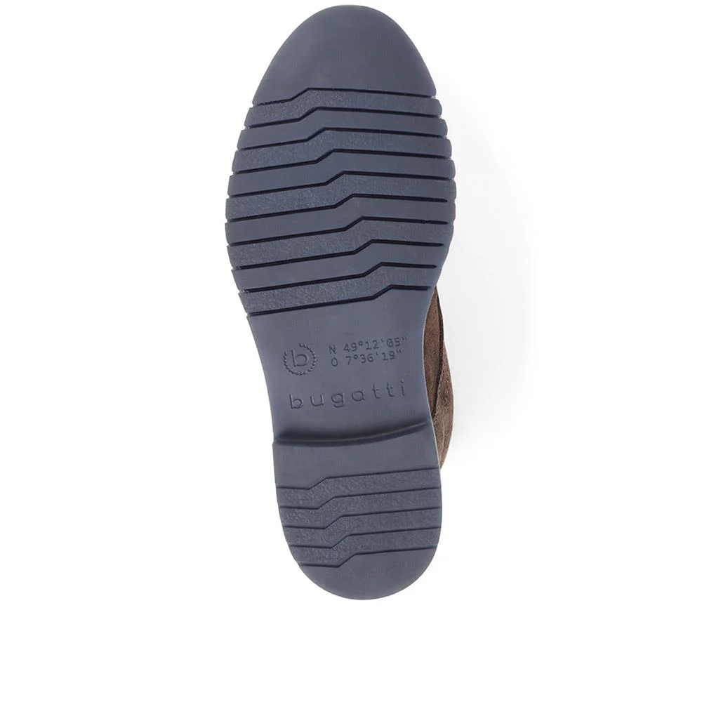 Caj Leather Chukka Boots - BUG36504 / 322 879 - Dark Grey - Image 5