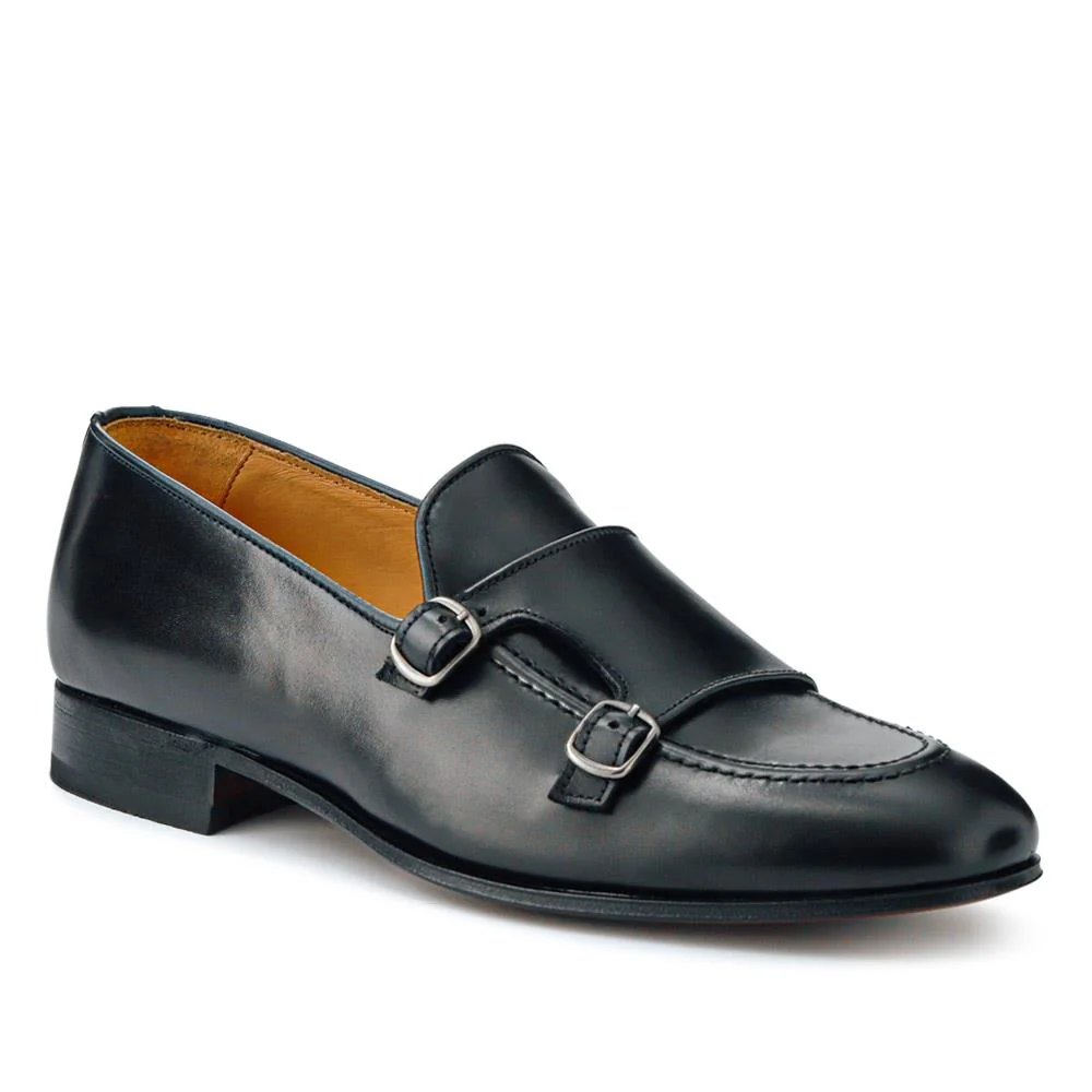 Callington Smart Leather Buckle Shoes - CALLINGTON / 327 355