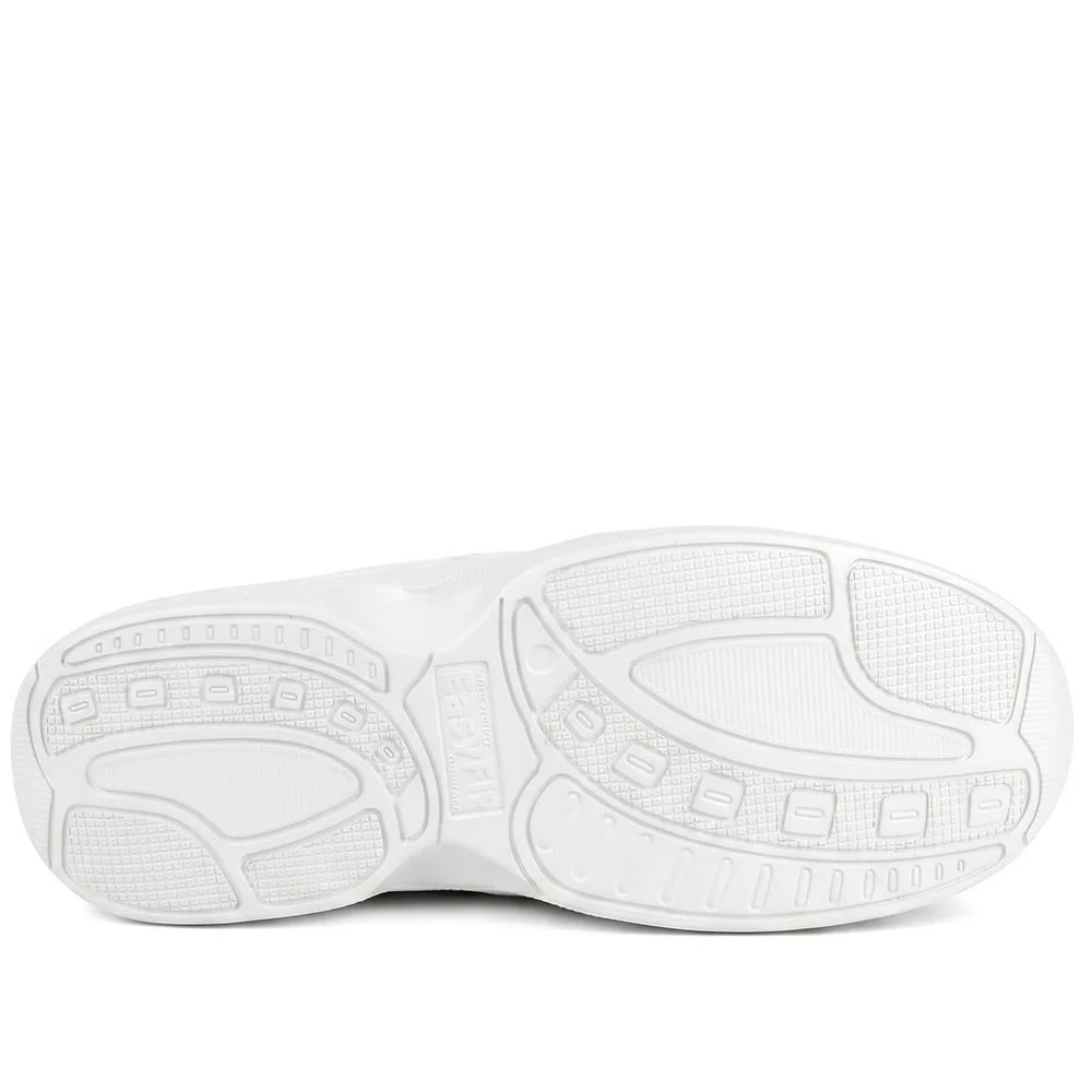 Callista EasyFit Extra Wide Zipped Upper Trainers - CALLISTA / 329 275 - Denim - Image 5