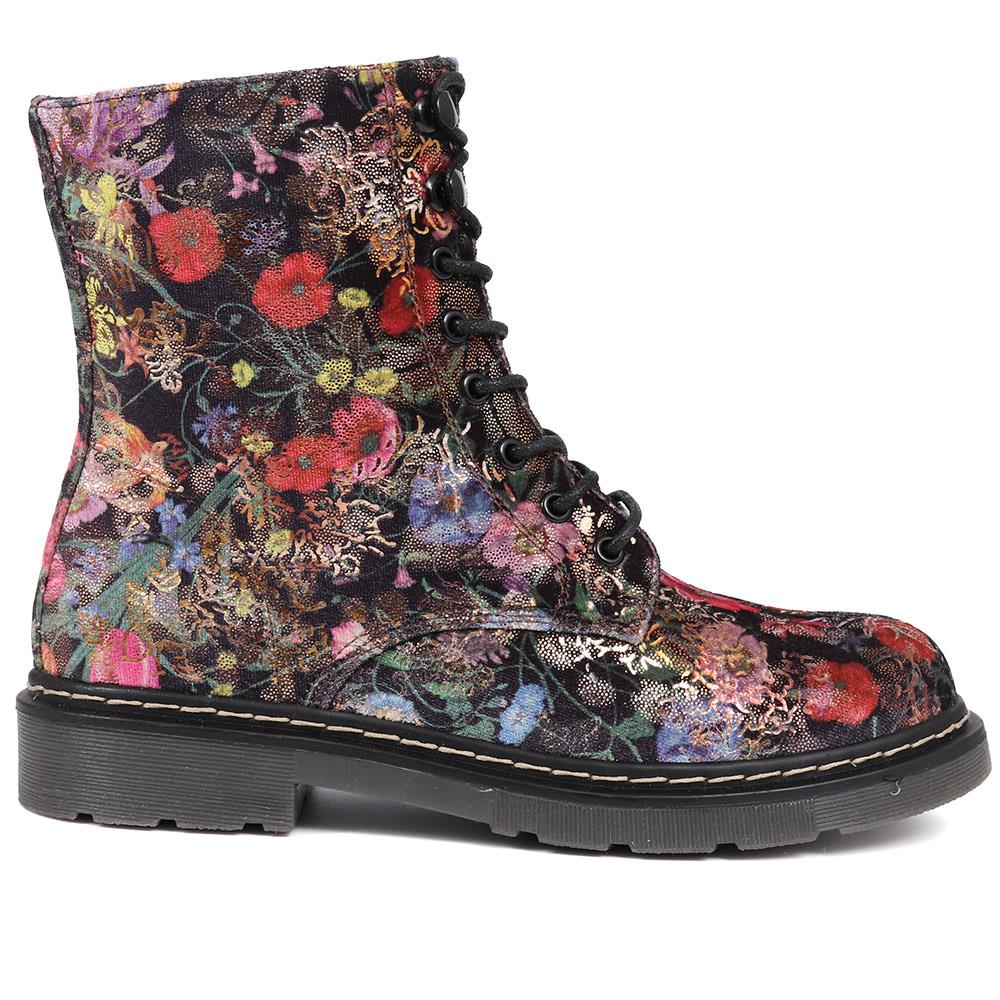 Casual Ankle Boots - WBINS38035 / 324 118 - Black Multi - Image 2