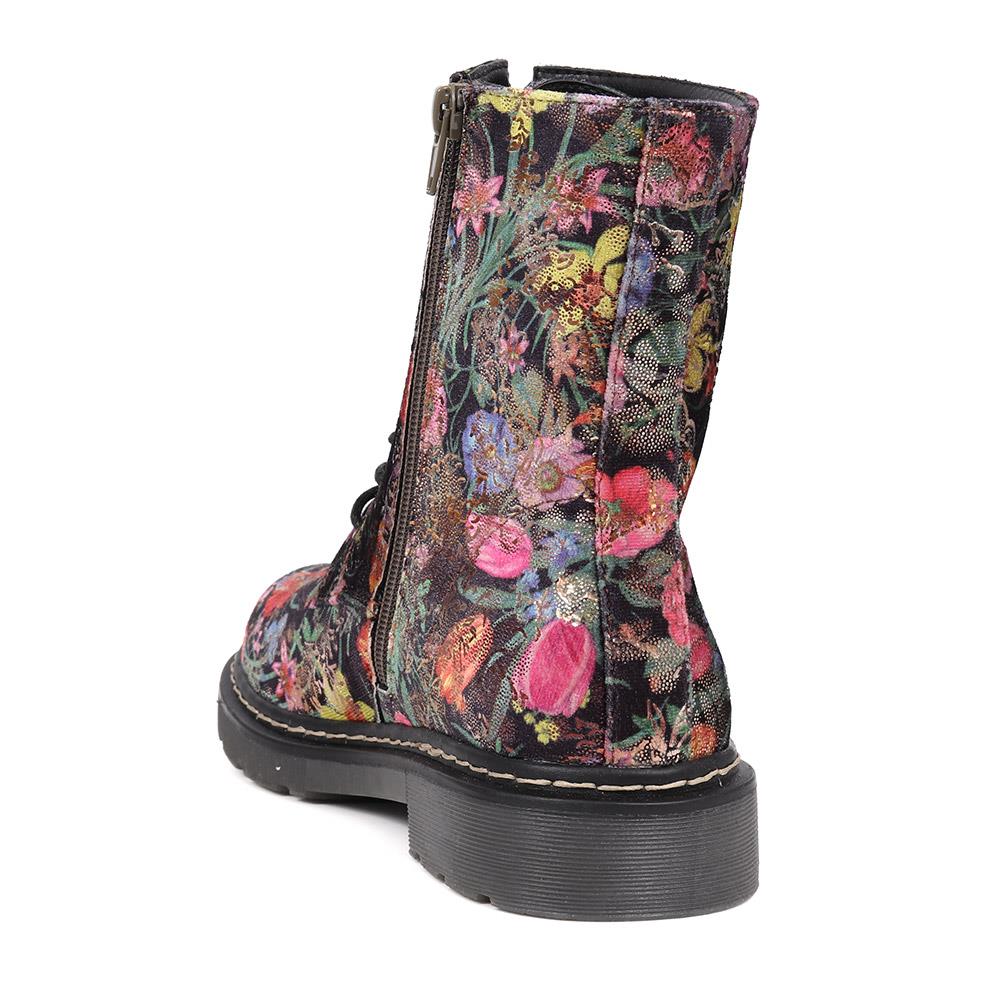 Casual Ankle Boots - WBINS38035 / 324 118 - Black Multi - Image 3