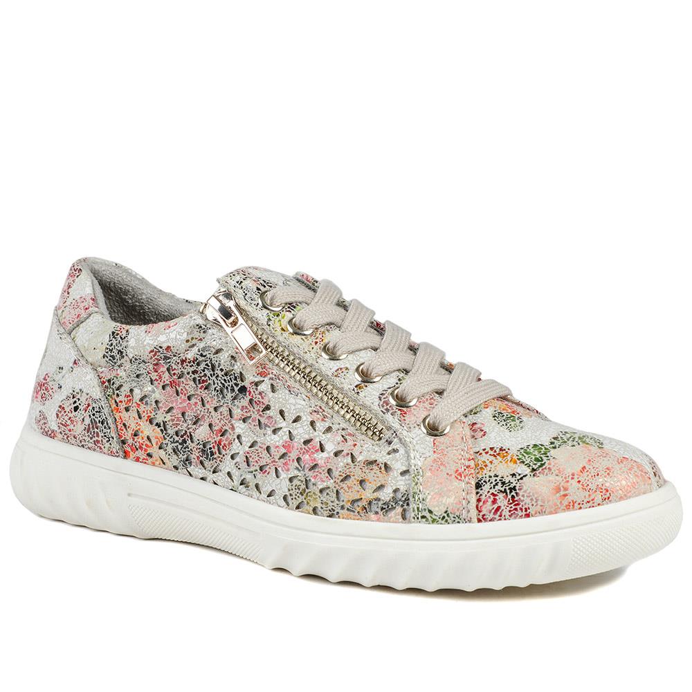 Casual Breathable Zip Trainers - WBINS43091 / 329 174 - Image 2