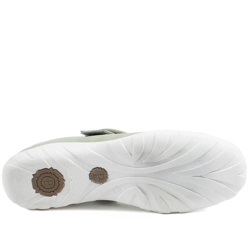 Casual Buckle Fasten Mary Janes - WBINS43015 / 328 824 - Sage - Image 6