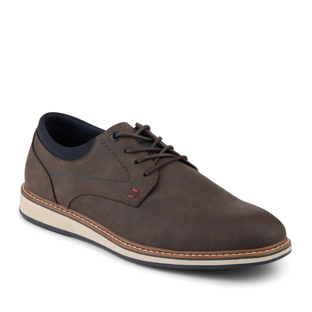 Casual Cushioned Lace Up Shoes - WOIL42033 / 327 992 - Brown