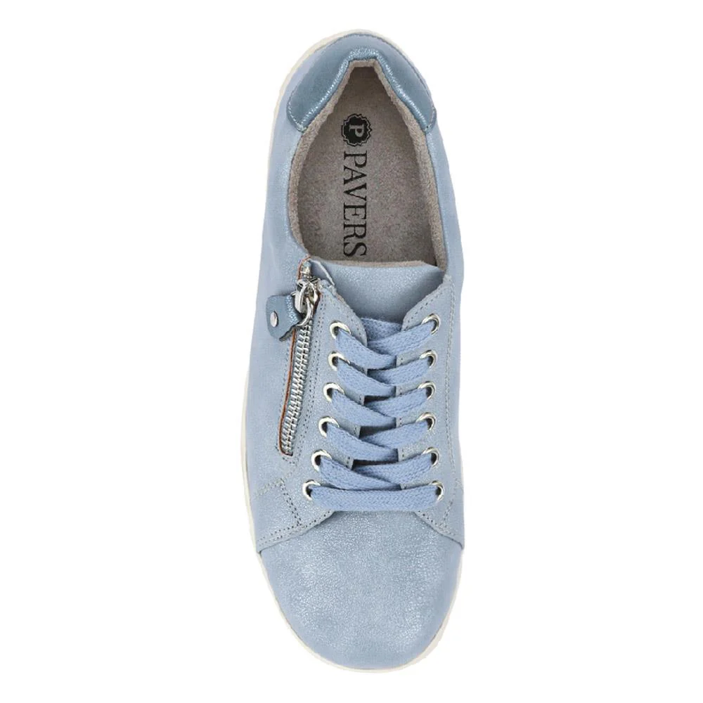 Casual Dual-Fasten Trainers - WBINS41037 / 327 016 - Blue - Image 4