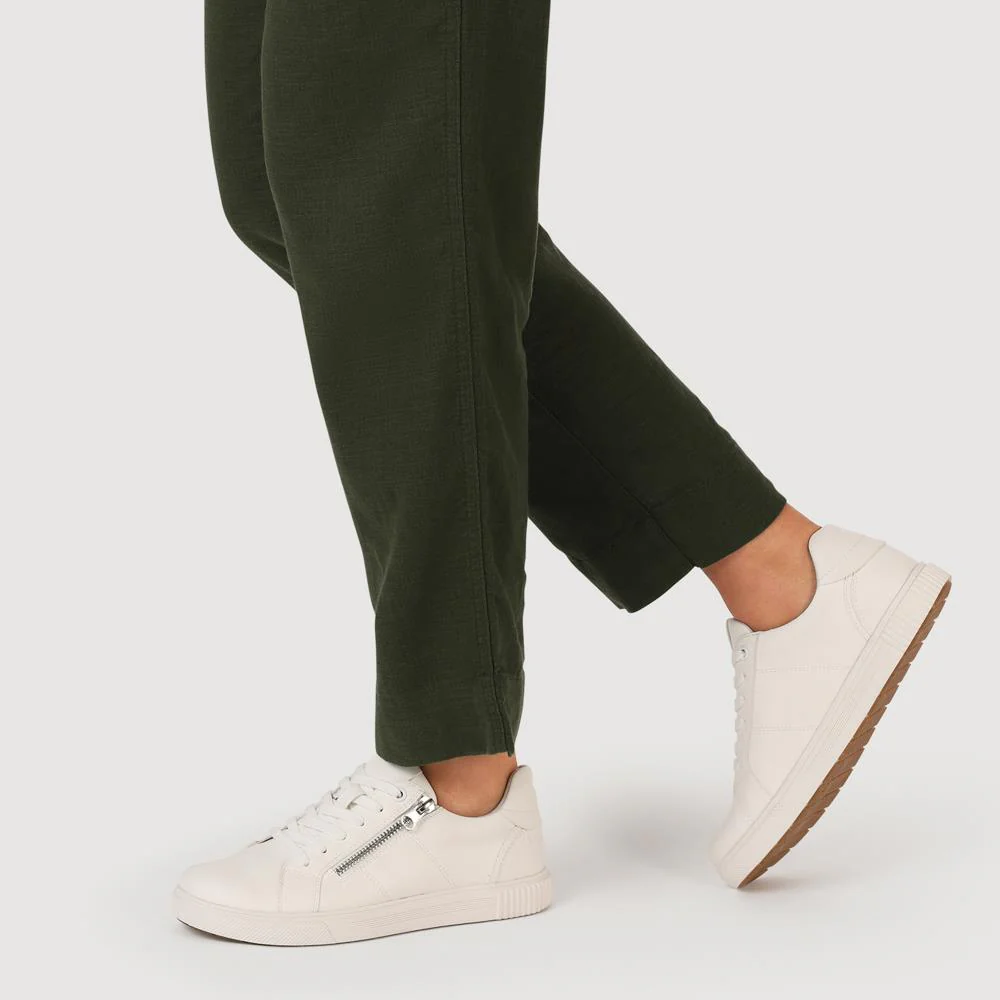 Casual Dual-Fasten Trainers - WOIL41058 / 327 408 - White - Image 5
