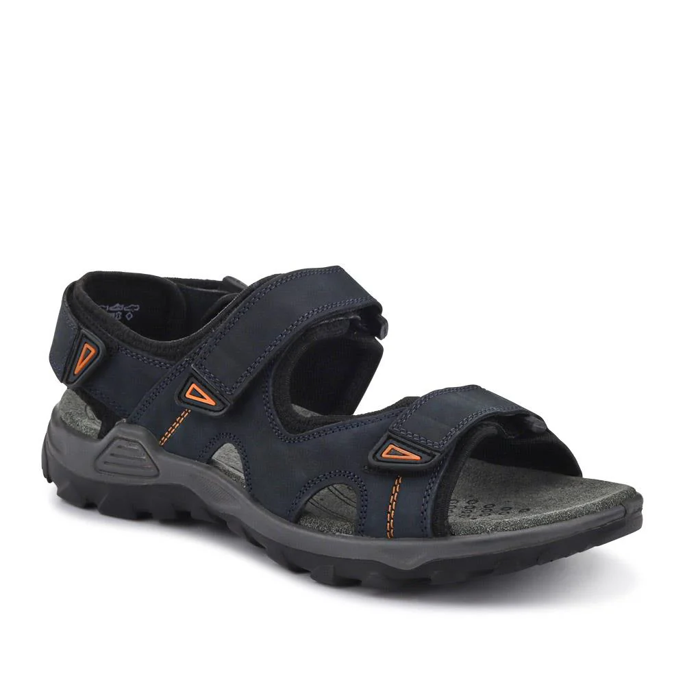 Casual Dual Touch-Fasten Sandals - DDIN41008 / 327 396 - Navy