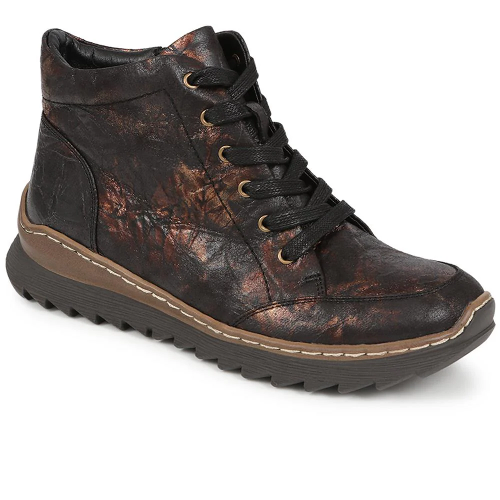 Casual Lace-Up Boots  - PINYI40021 / 326 294 - Image 2