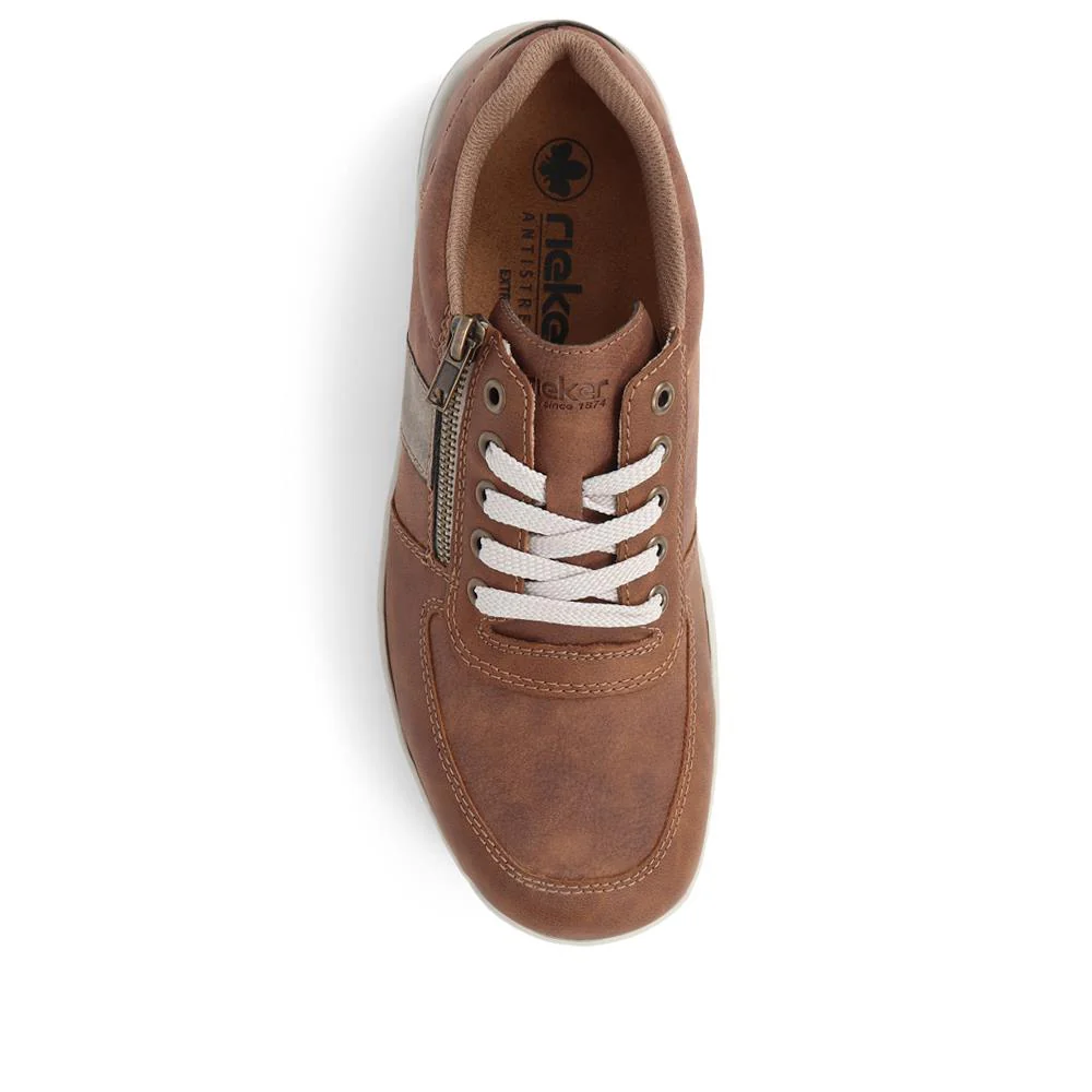 Casual Lace-Up Shoes - RKR39511 / 324 837 - Brown - Image 5