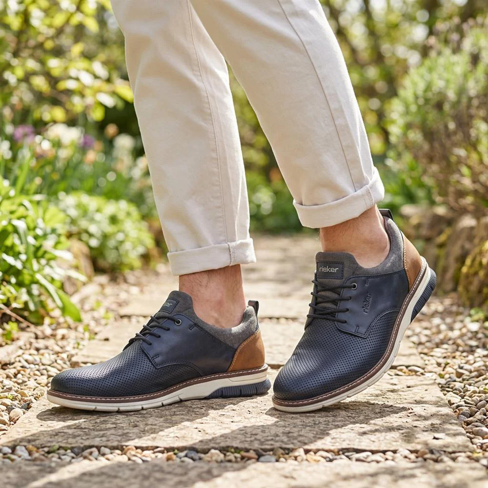 Casual Lace-Up Shoes - RKR39514 / 324 835 - Navy - Image 2