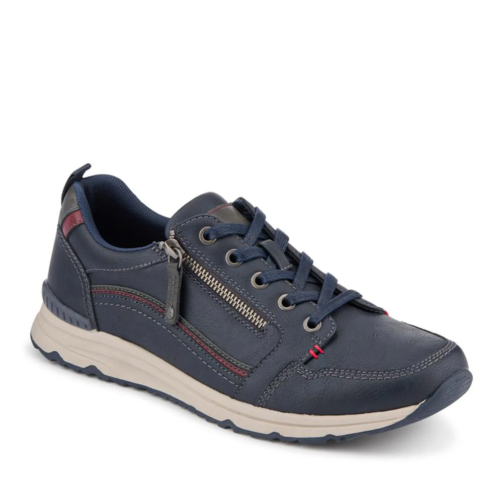 Casual Lace-Up Shoes - WOIL42021 / 328 045 - Navy