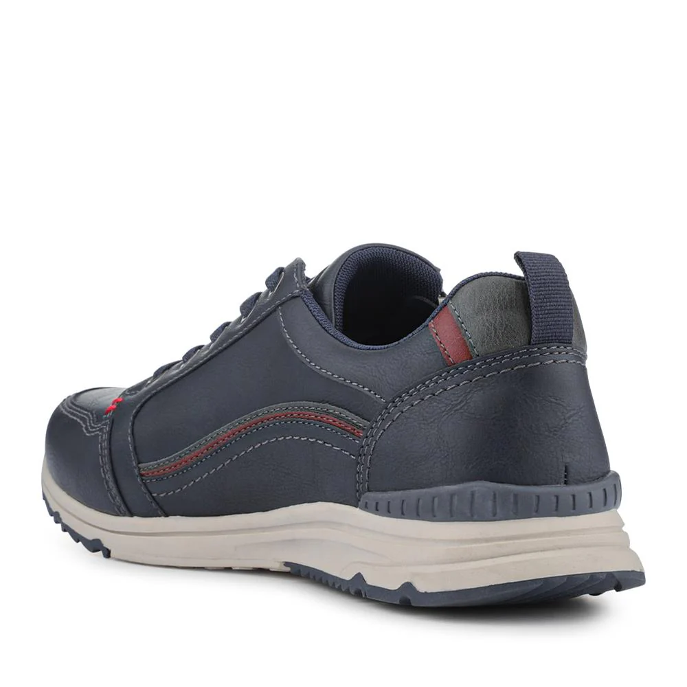 Casual Lace-Up Shoes - WOIL42021 / 328 045 - Navy - Image 3