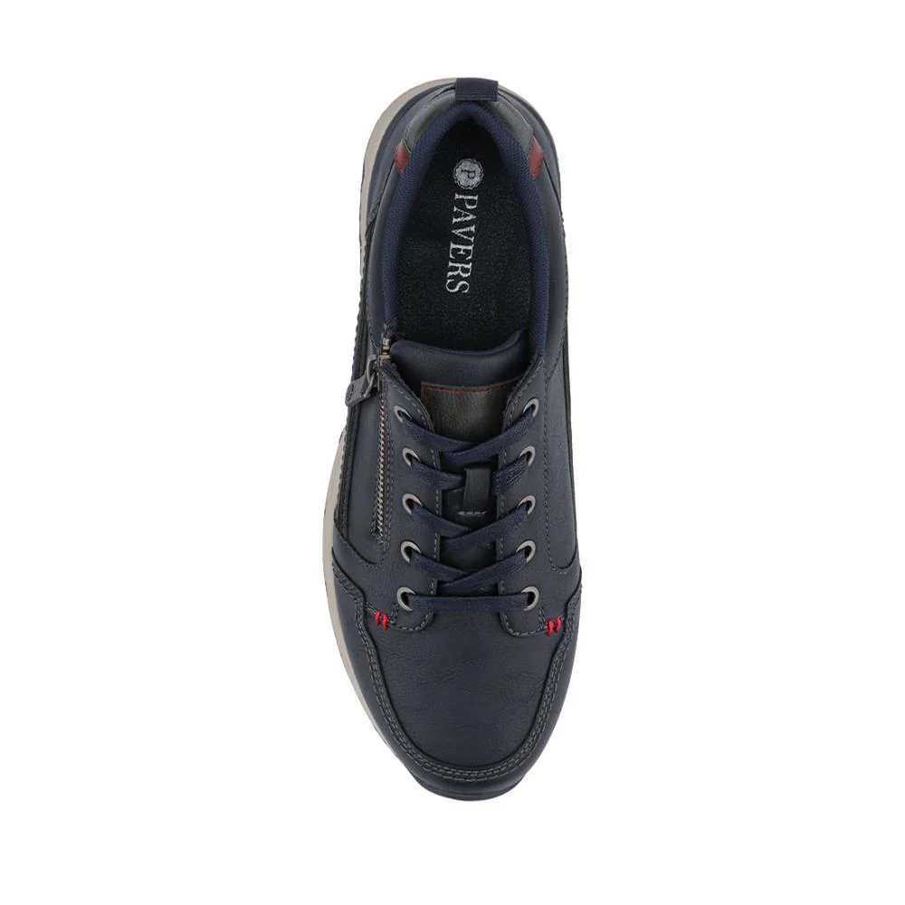 Casual Lace-Up Shoes - WOIL42021 / 328 045 - Navy - Image 4
