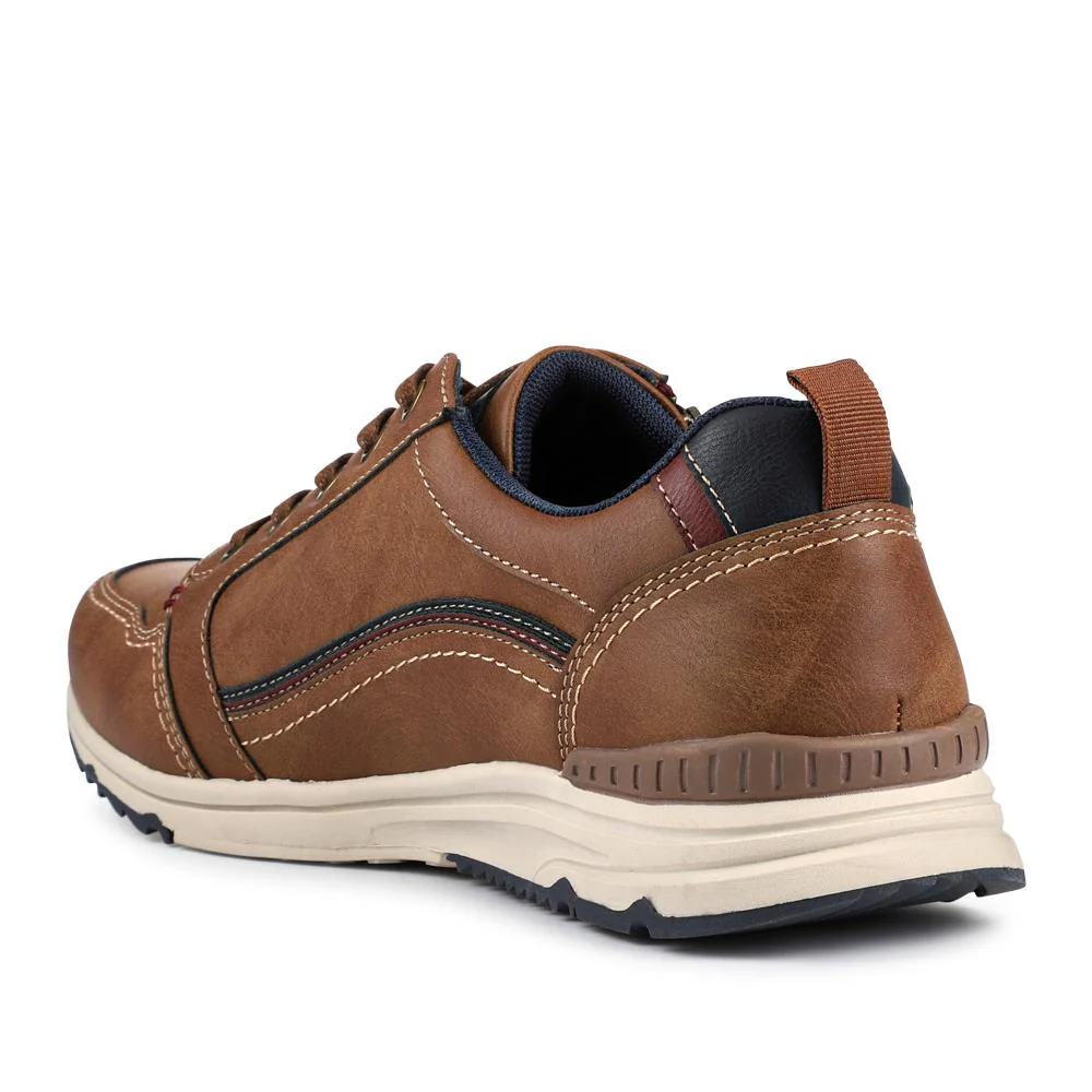 Casual Lace-Up Shoes - WOIL42021 / 328 045 - Tan - Image 3