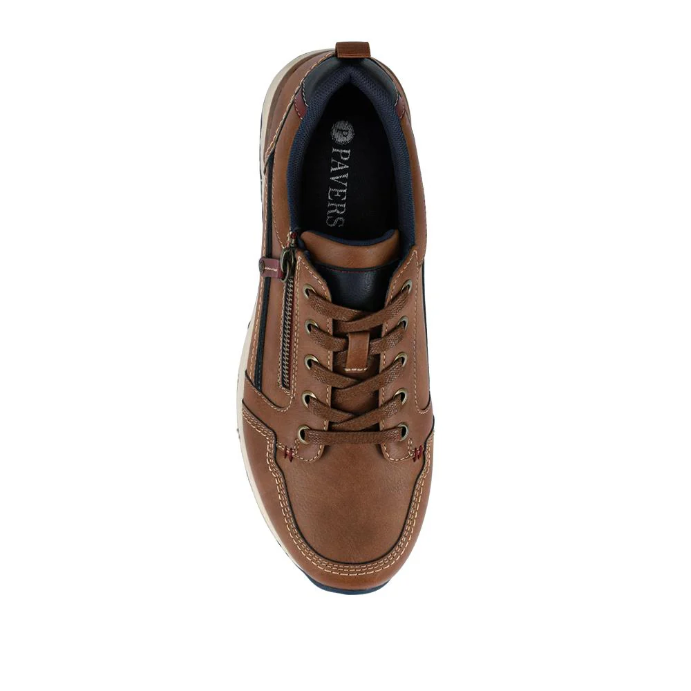 Casual Lace-Up Shoes - WOIL42021 / 328 045 - Tan - Image 4