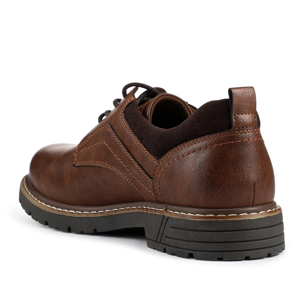 Casual Lace-Up Shoes - WOIL42023 / 328 047 - Tan - Image 3