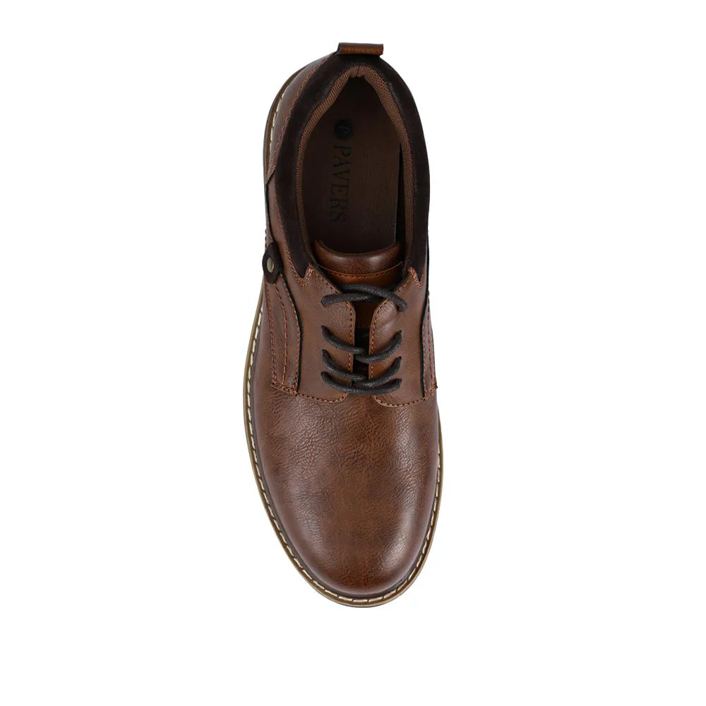 Casual Lace-Up Shoes - WOIL42023 / 328 047 - Tan - Image 4