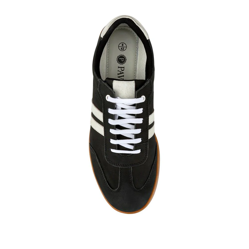 Casual Lace-Up Trainers - TEJ41005 / 327 540 - Black - Image 4
