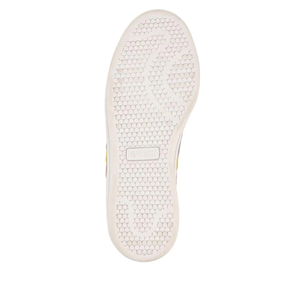 Casual Lace-Up Trainers - VSHI41000 / 326 853 - White Multi - Image 5