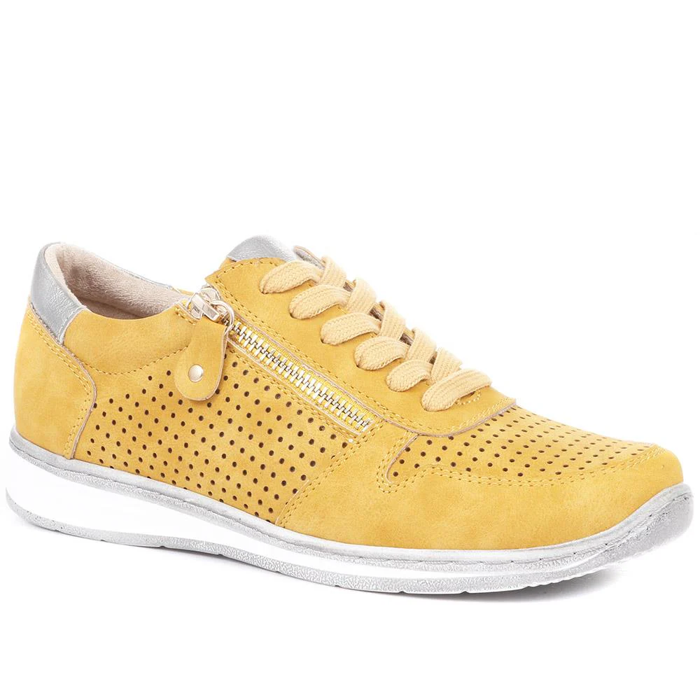 Casual Lace-Up Trainers - WBINS31031 / 317 658 - Image 5