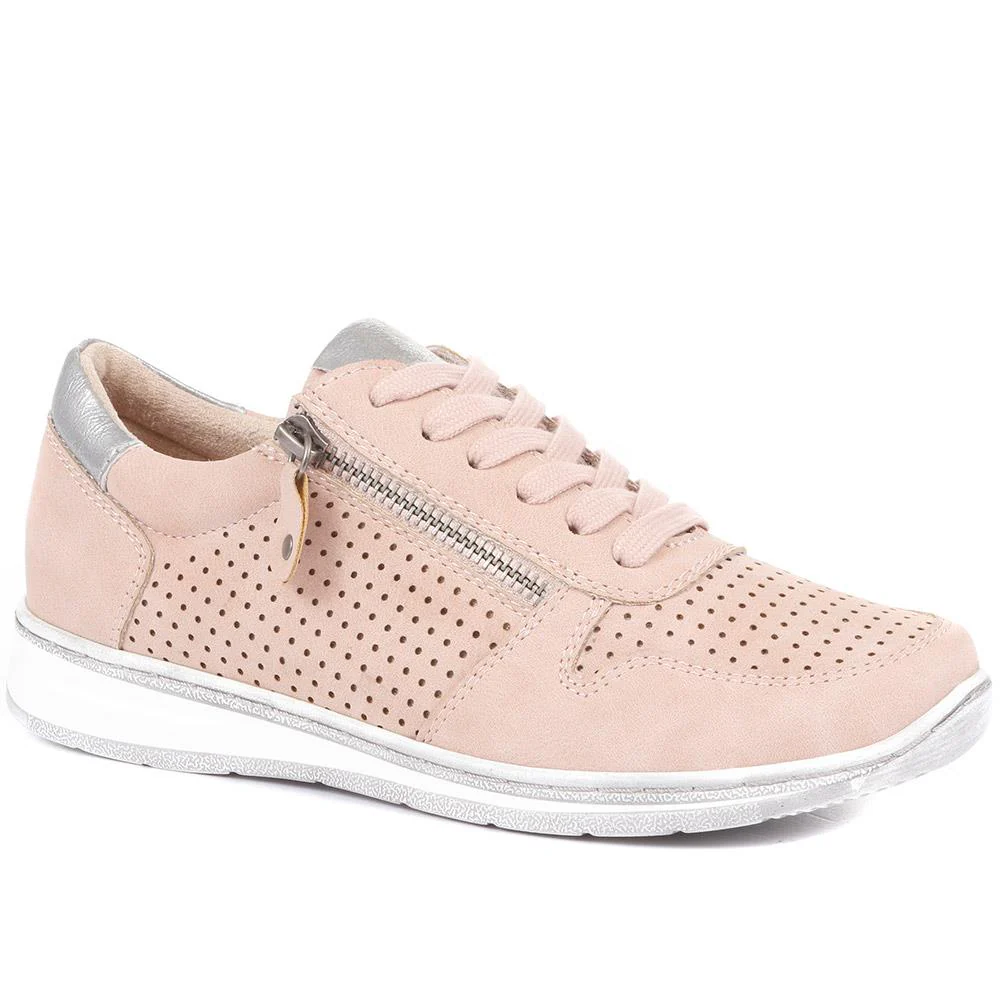 Casual Lace-Up Trainers - WBINS31031 / 317 658 - Image 6
