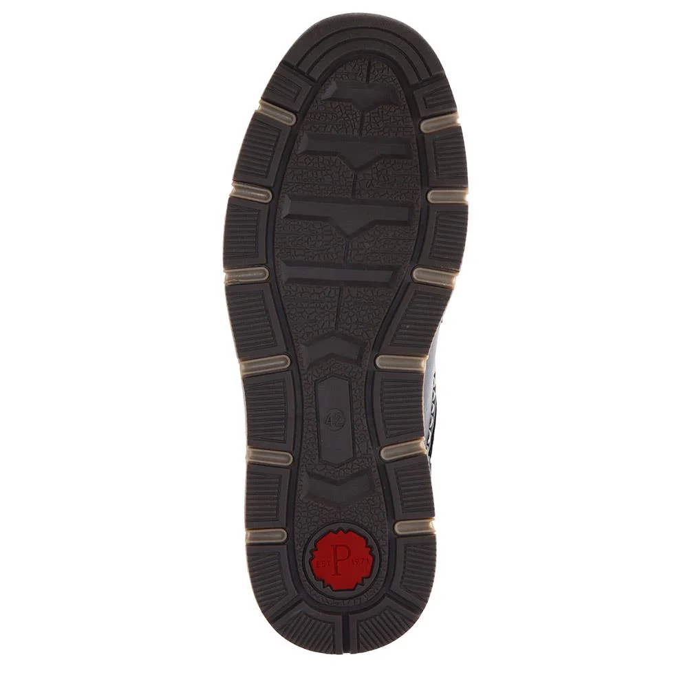Wide Fit Casual Lace Up Trainers - WBINS40025 / 325 786 - Navy - Image 4