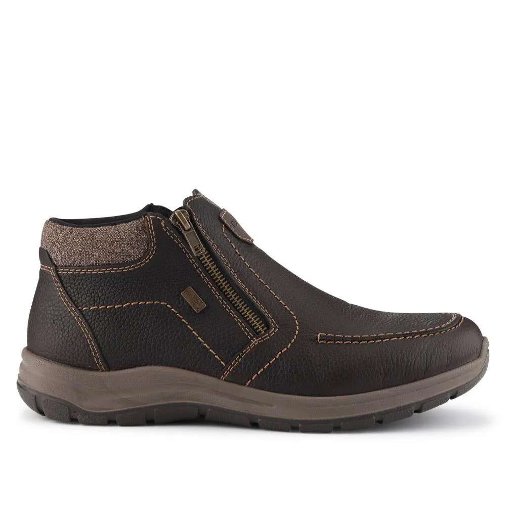 Casual Leather Boots - RKR40513 / 325 910 - Dark Brown - Image 2