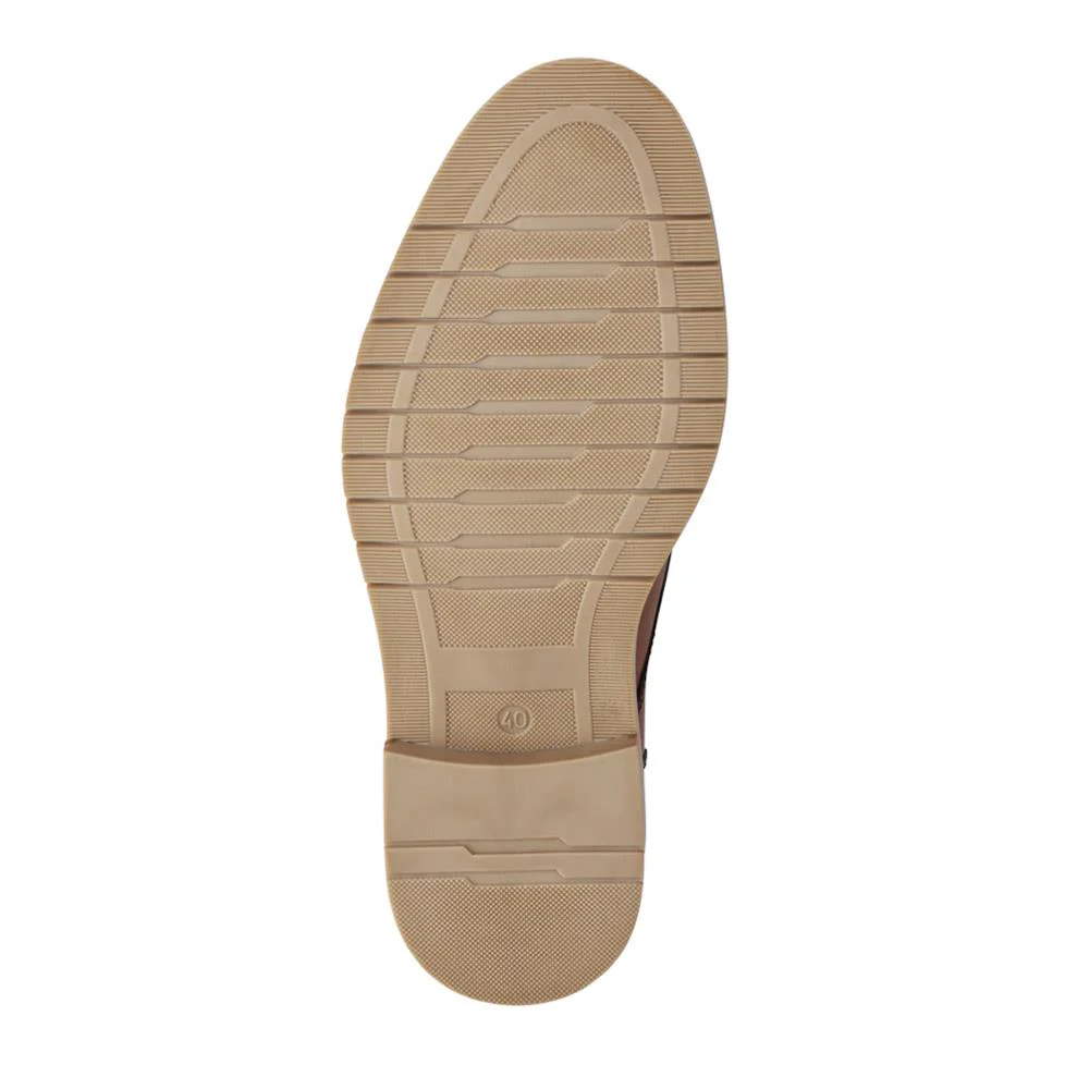 Casual Leather Lace-Up Shoes - ITAR41009 / 327 175 - Cognac - Image 5