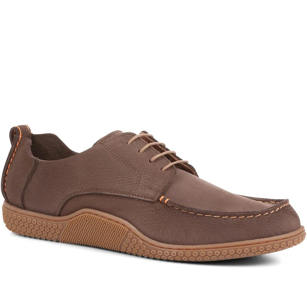 Casual Leather Lace-Up Shoes - META35010 / 322 980 - Image 4