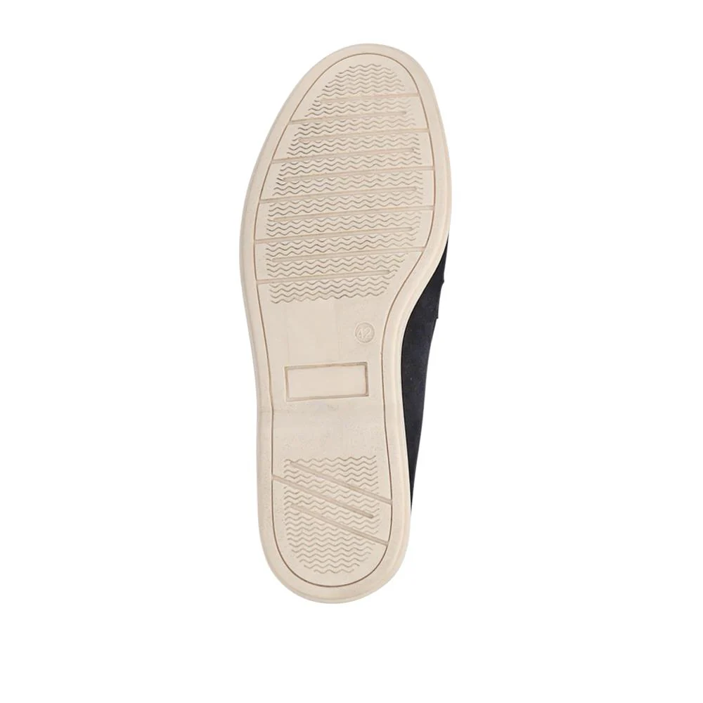 Casual Leather Loafers - SAKM41013 / 327 205 - Navy - Image 6