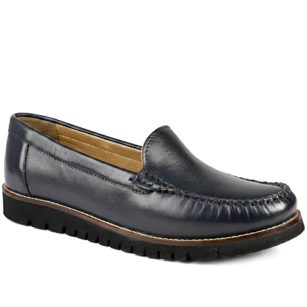 Casual Leather Moccasin - MOEN43007 / 329 557 - Image 2