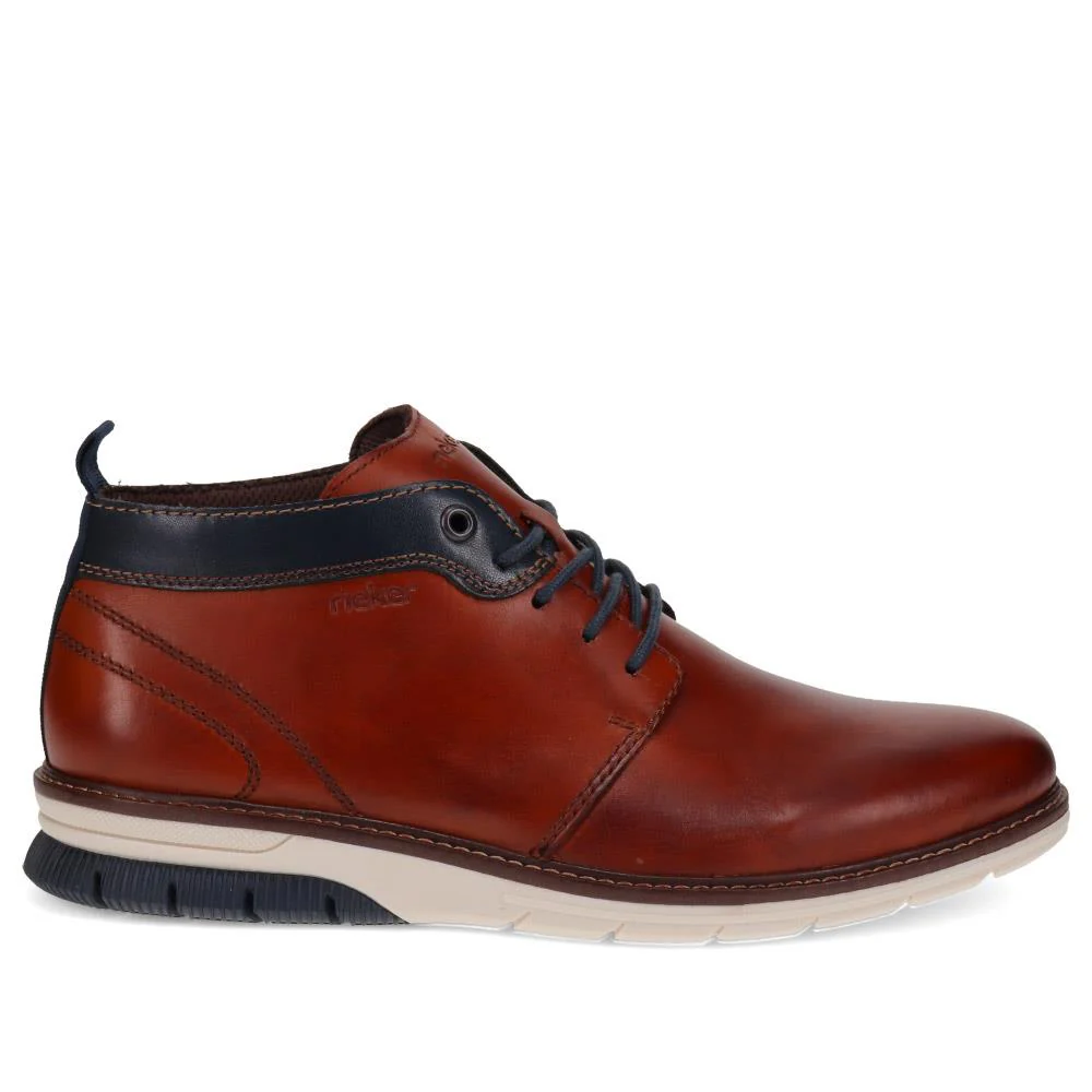 Casual Leather Shoes - RKR40502 / 325 652 - Tan - Image 2