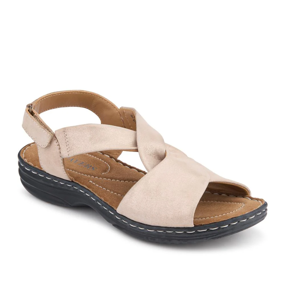 Casual Leather Touch-Fasten Sandals - KF41006 / 327 491