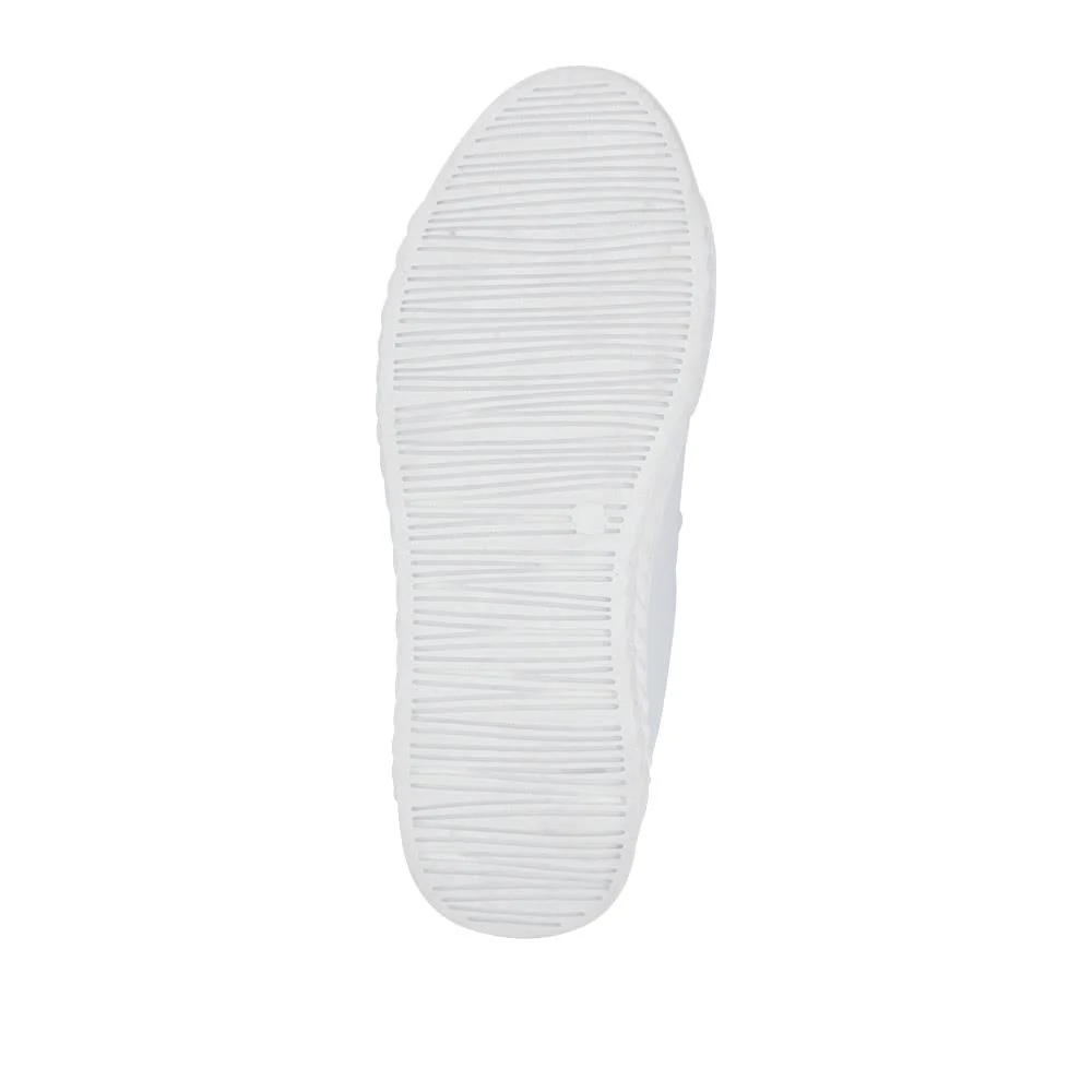 Casual Leather Trainers - BRK41000 / 326 649 - White - Image 5