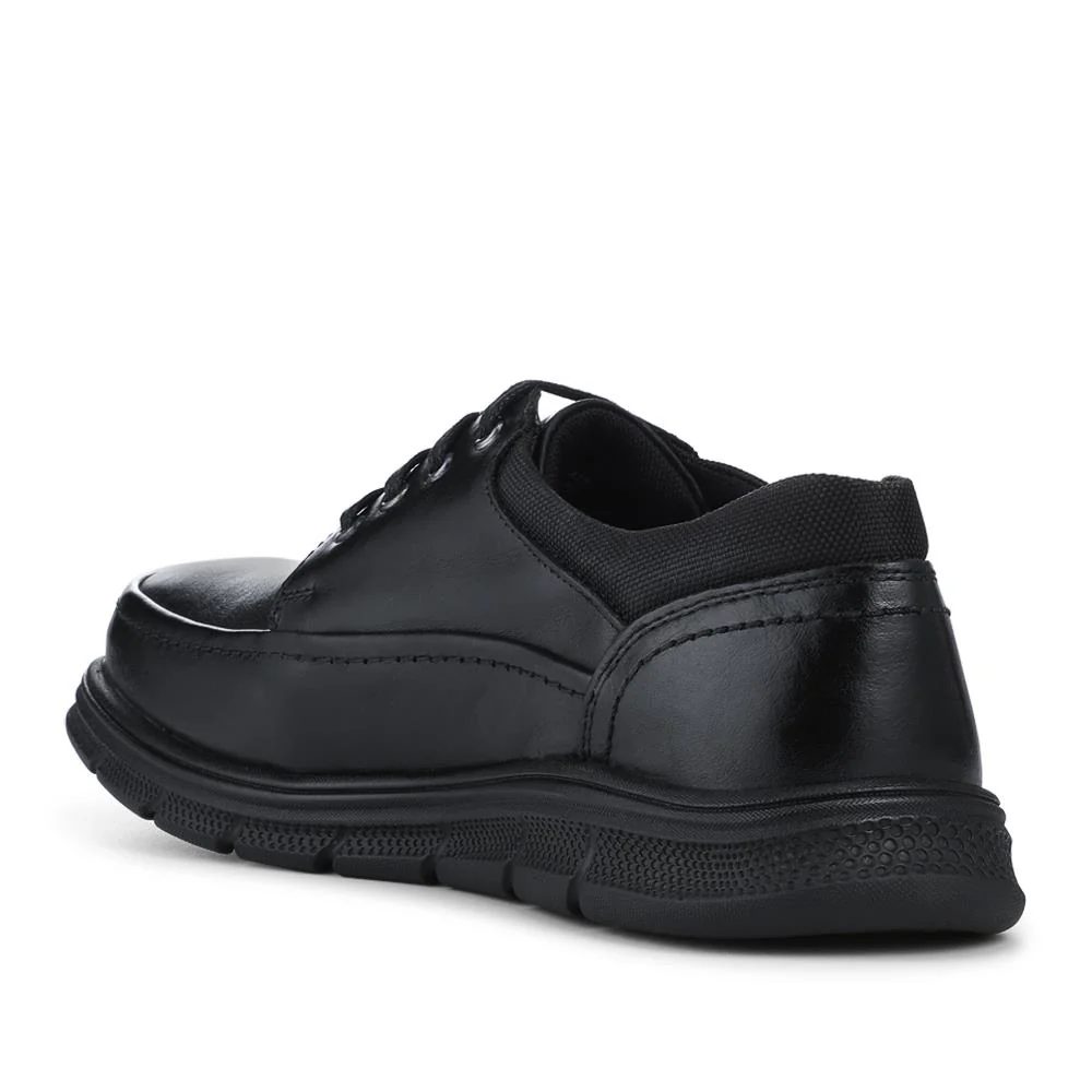 Casual Lightweight Lace Up Shoes - TEJ42001 / 328 342 - Black - Image 3