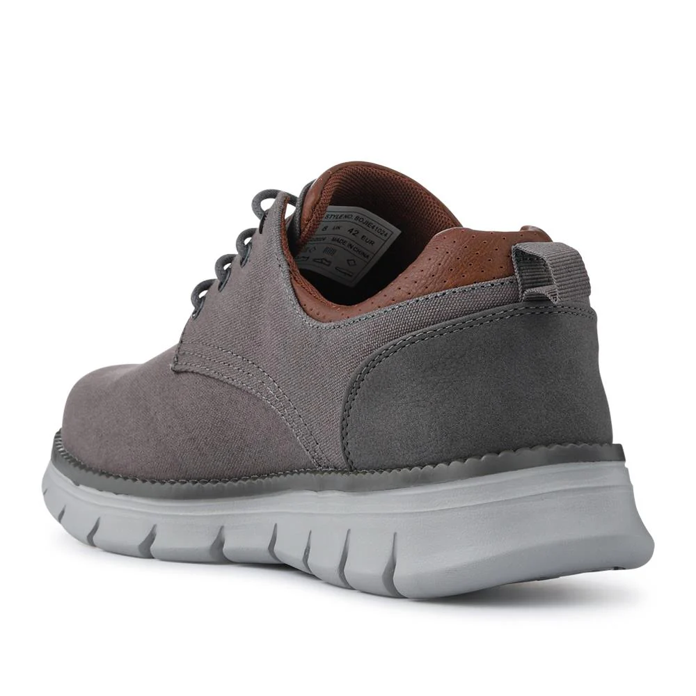 Casual Memory Foam Trainers - BOJIE41024 / 327 406 - Grey - Image 4