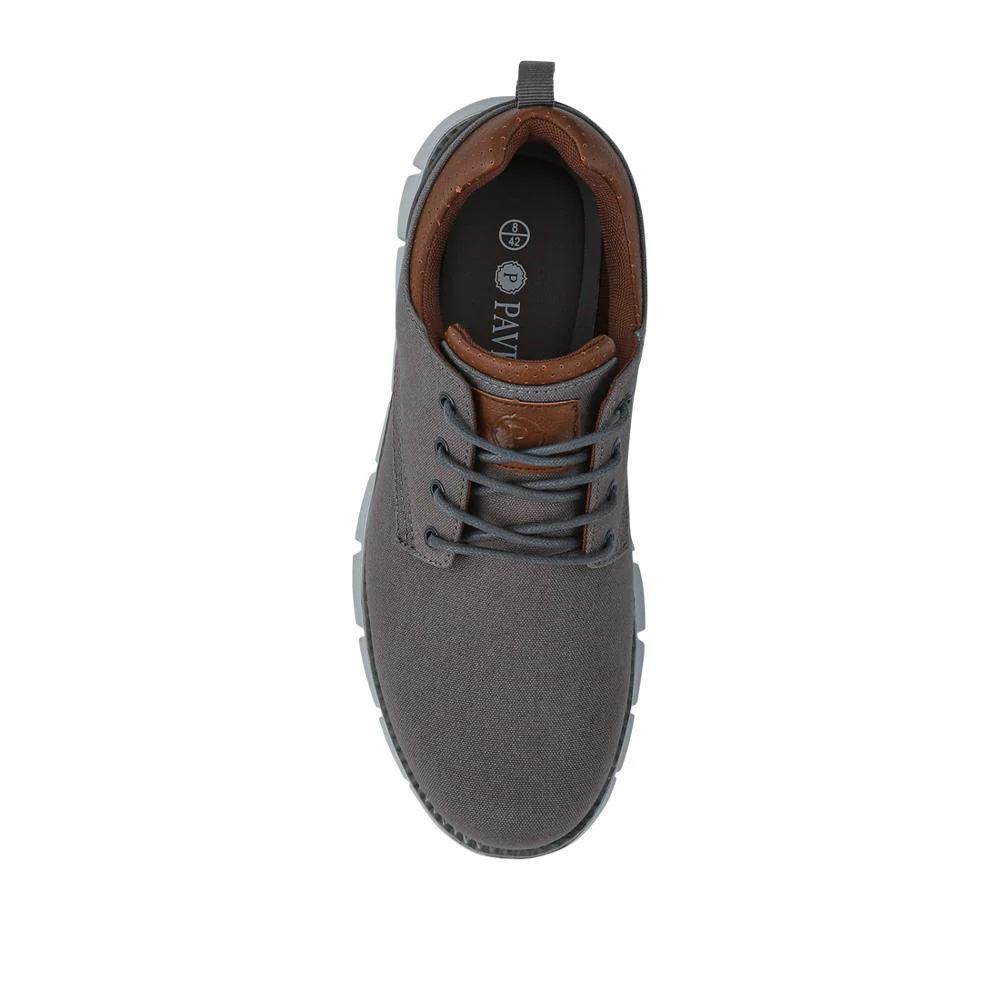 Casual Memory Foam Trainers - BOJIE41024 / 327 406 - Grey - Image 7
