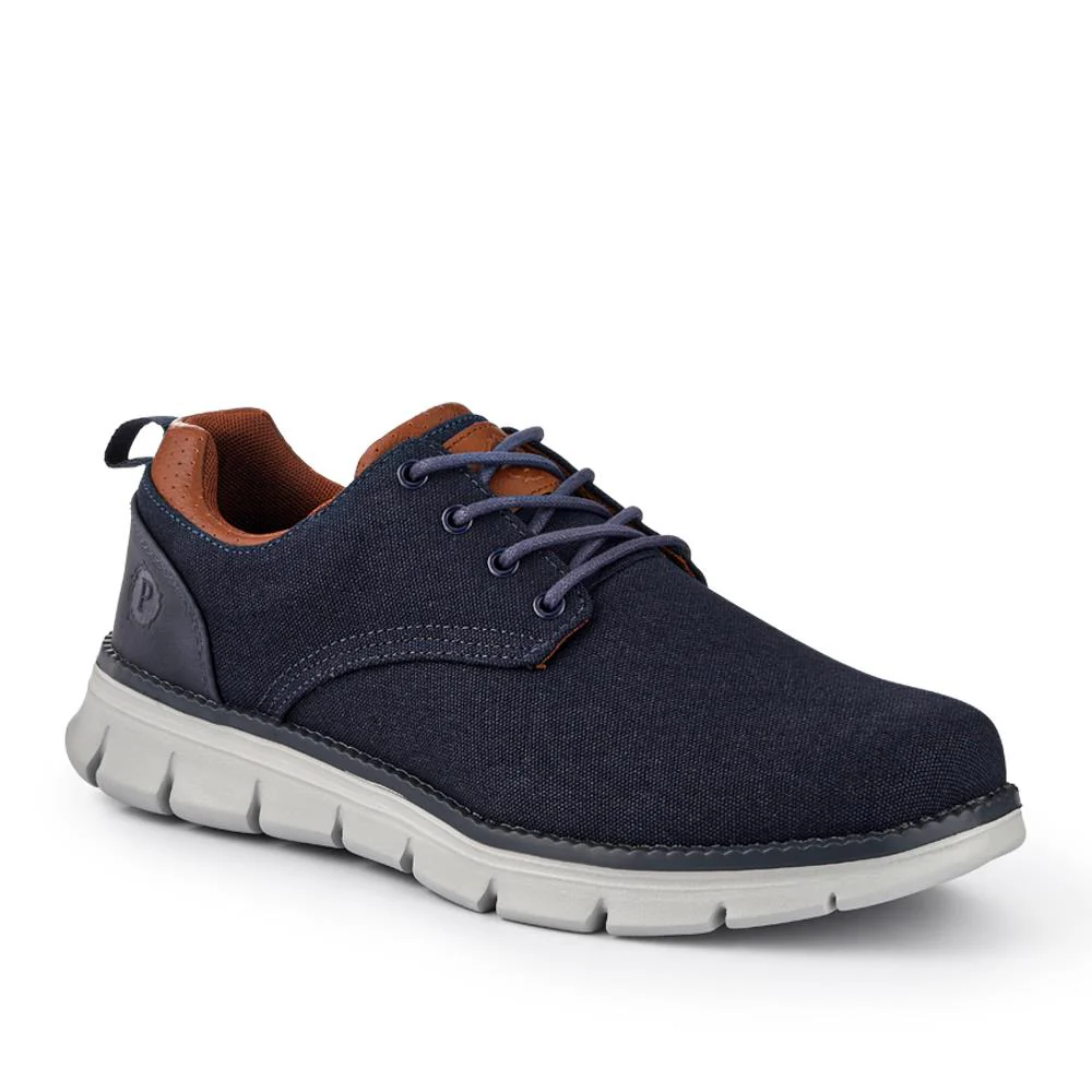 Casual Memory Foam Trainers - BOJIE41024 / 327 406 - Navy