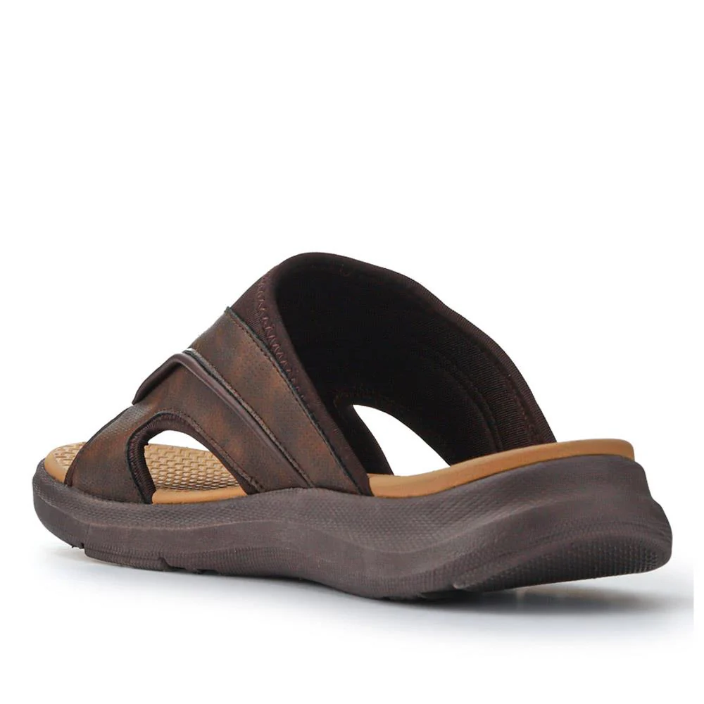 Casual Slip-On Sandals - XIAM41000 / 326 925 - Brown - Image 3