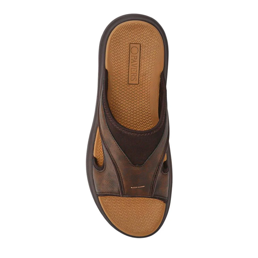 Casual Slip-On Sandals - XIAM41000 / 326 925 - Brown - Image 4