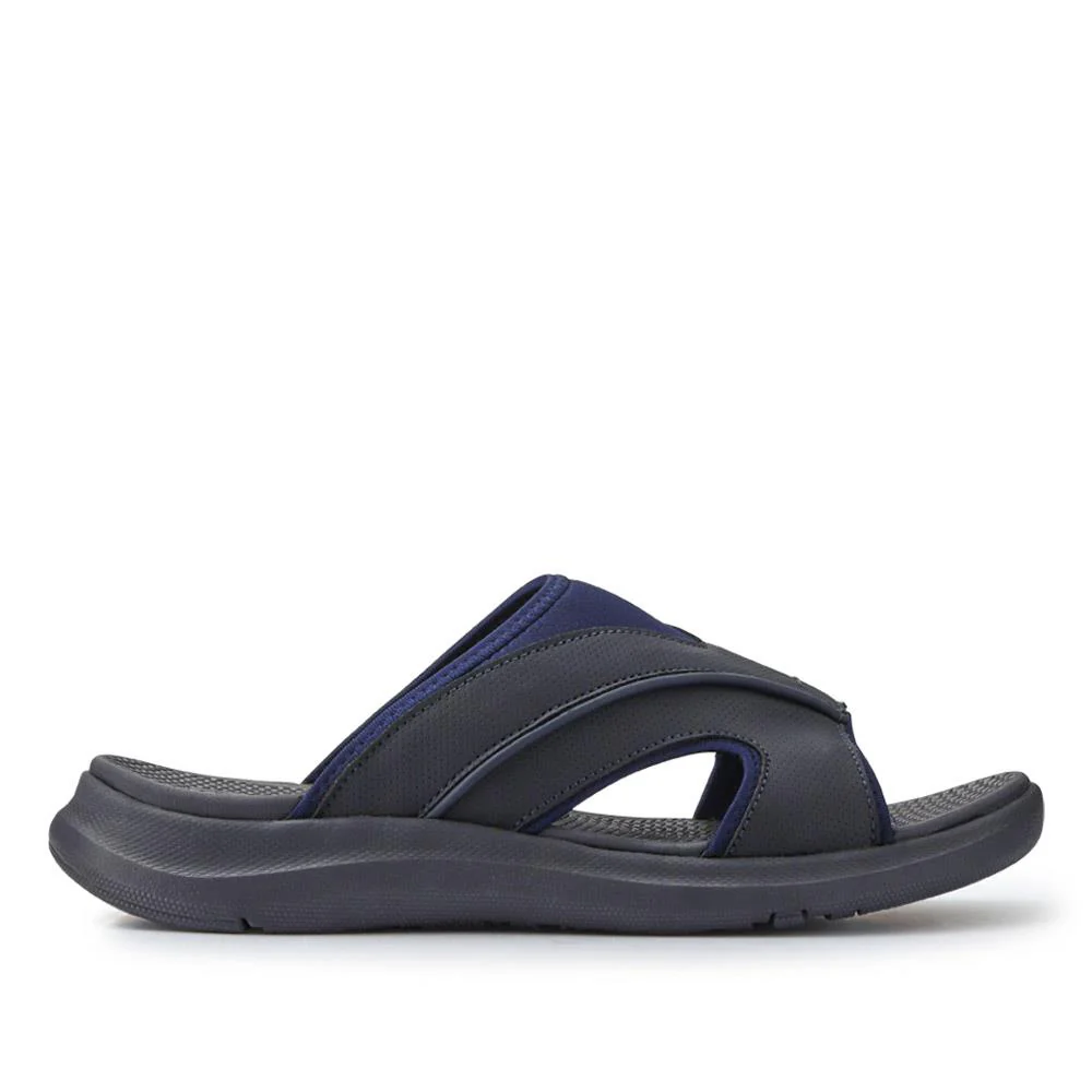 Casual Slip-On Sandals - XIAM41000 / 326 925 - Navy - Image 2
