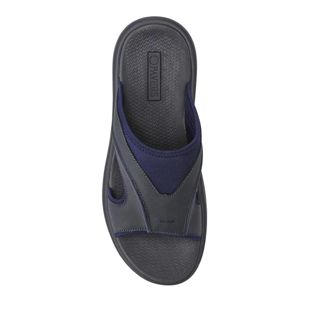 Casual Slip-On Sandals - XIAM41000 / 326 925 - Navy - Image 4