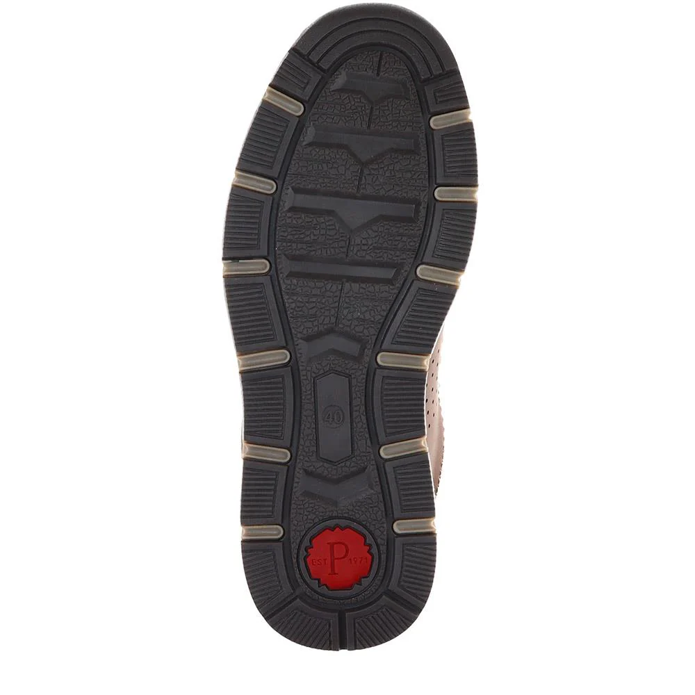 Wide Fit Casual Slip-On Trainers - WBINS40029 / 325 788 - Brown - Image 4