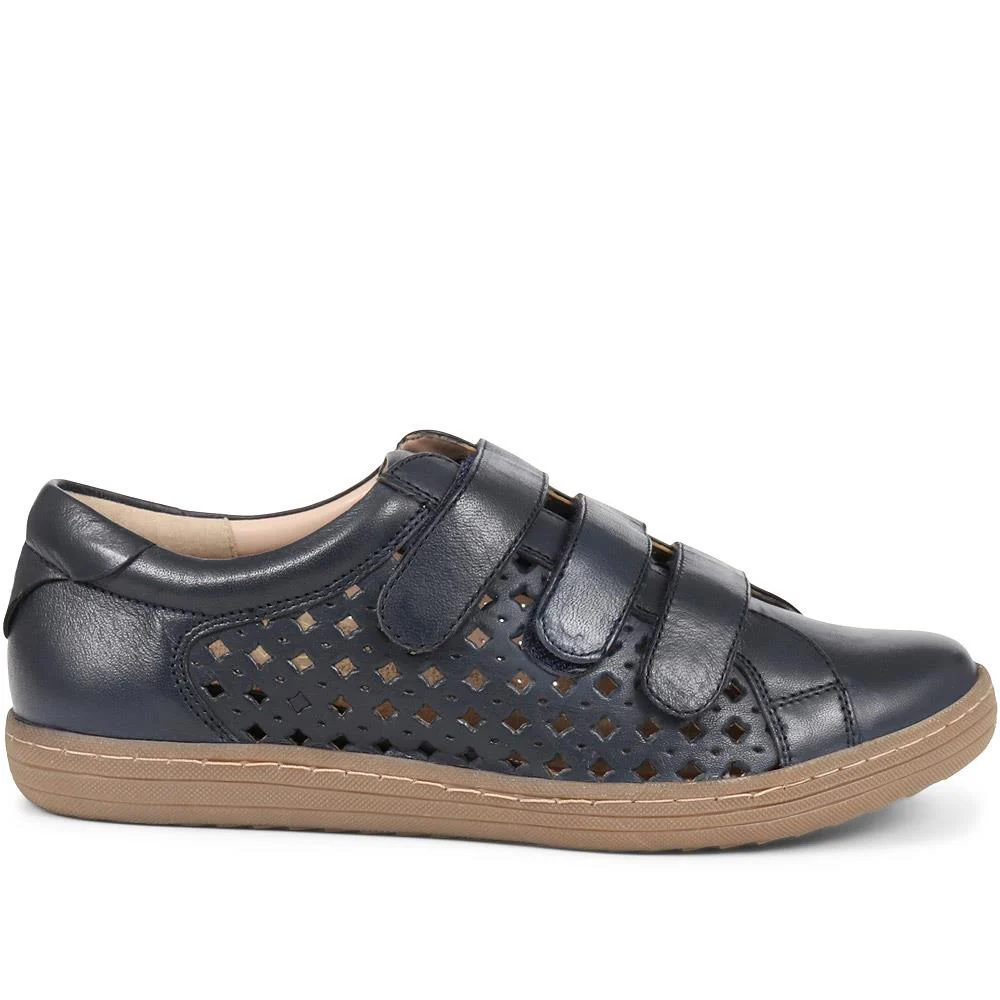 Casual Touch Fasten Shoes - VAN37515 / 323 980 - Navy - Image 2