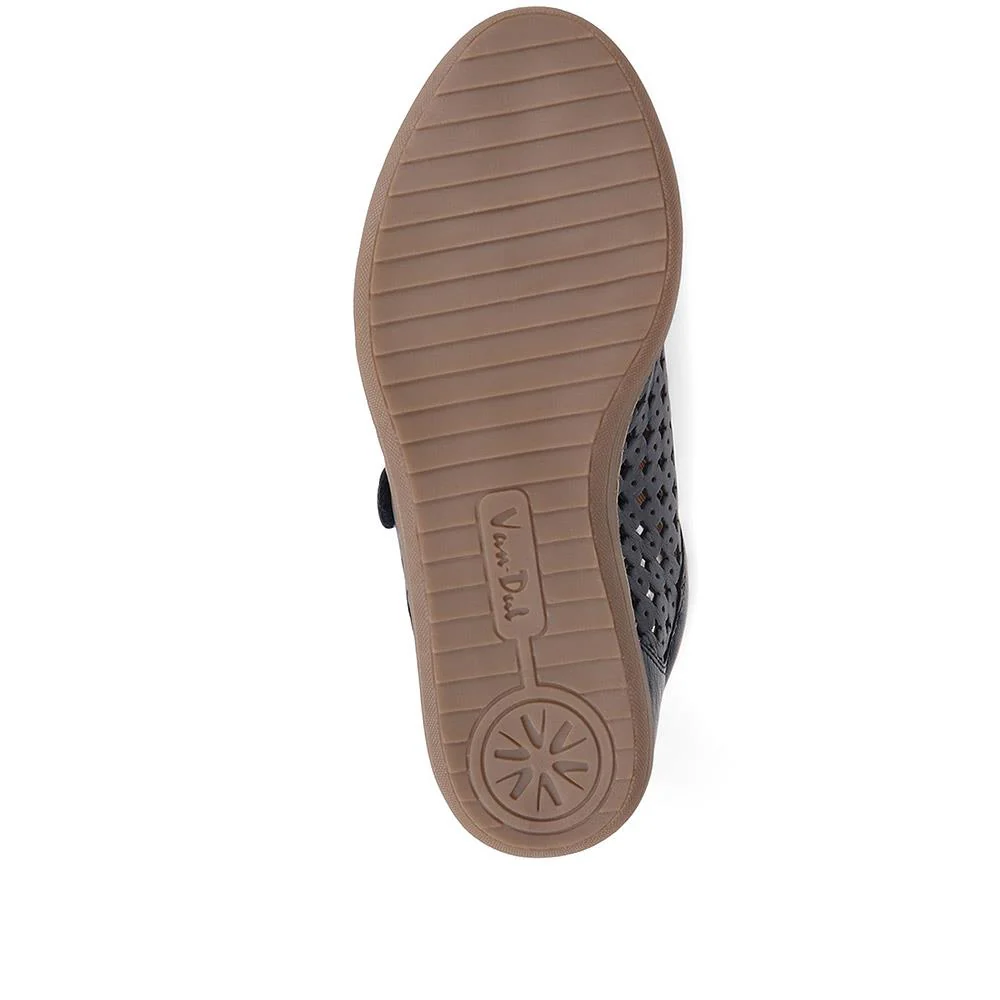 Casual Touch Fasten Shoes - VAN37515 / 323 980 - Navy - Image 5