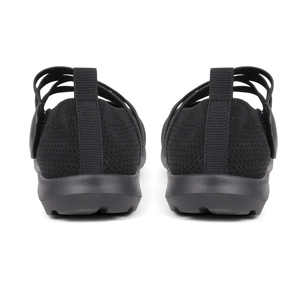 Casual Trainer Pumps - BRK39019 / 325 192 - Black - Image 3