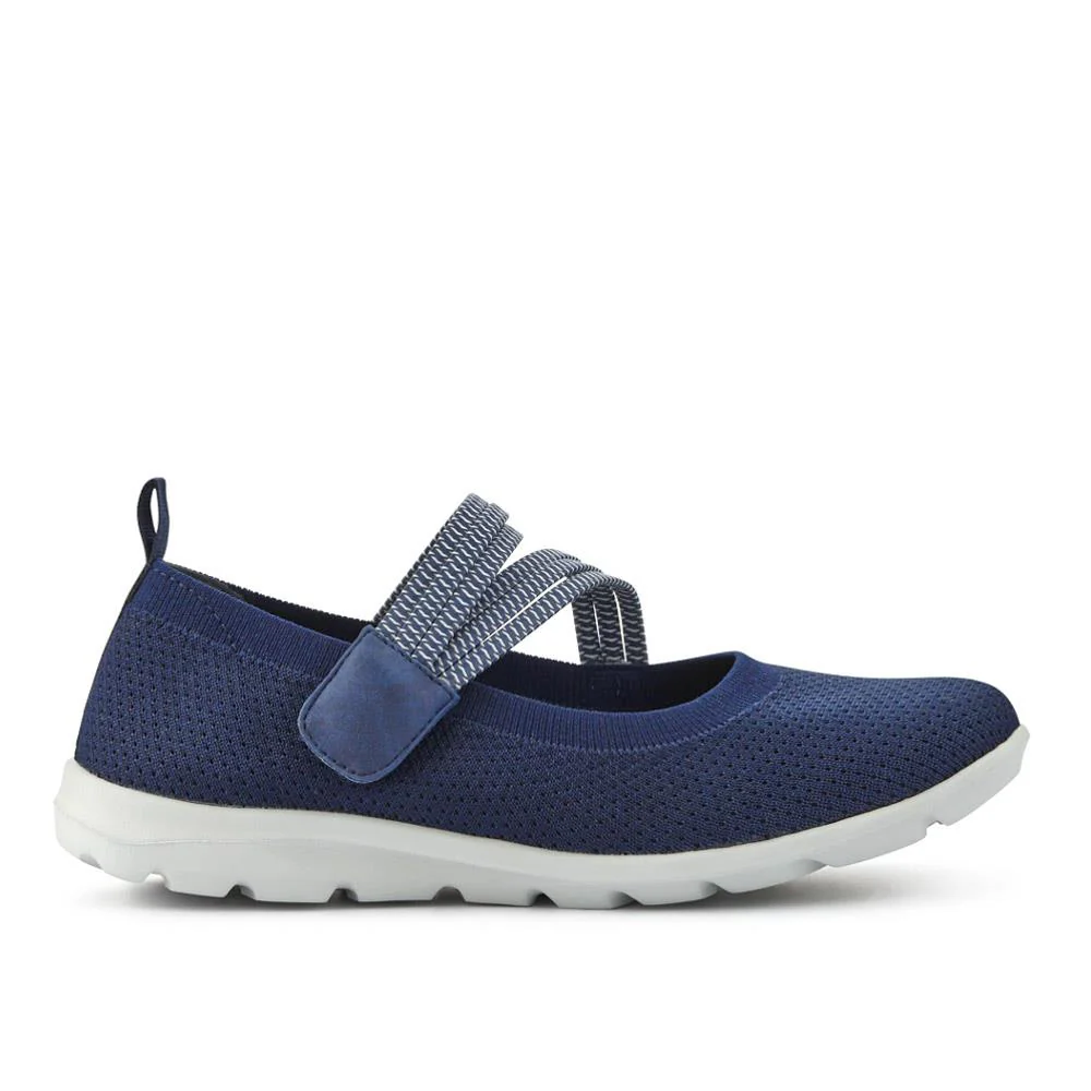Casual Trainer Pumps - BRK39019 / 325 192 - Navy - Image 2